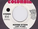 Ronnie Dyson Lady in red US Columbia promo copy (rare soul vinyl)