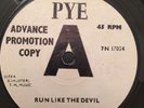 KENNY ROBERTS 'RUN LIKE THE DEVIL' PYE DEMO MINT MINUS RARE WIGAN NORTHERN