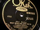 Race Electric OKeh 8752 Clarence Williams' Washboard Band (NYC   1929) nice
