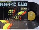 Rare How To Play Electric Bass LP by Harvey Brooks- Instruction Booklet- Elektra