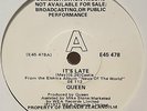 QUEEN - IT'S LATE - SHEER HEART ATTACK - RARE 1977 NZ DEMO 45 -