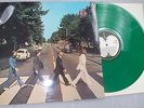 ## THE BEATLES, ABBEY ROAD, GREEN VINYL, PCS7088, APPLE, EMI, UK, COOL MARBLING