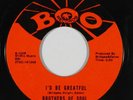 Northern Soul 45 BROTHERS OF SOUL I'd Be Greatful/Wait For Me on Boo