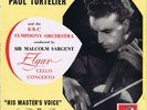 BLP 1043 – Elgar Cello Concerto – Tortelier / Sargent – Mono 10-inch Record