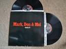 GRAND FUNK RAILROAD Mark, Don & Mel w/poster 1969-71 Rock RECORD LP VG++