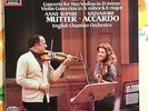 ASD 1435201  Anne Sophie Mutter & Salvatore Accardo play BACH  Concertos  EMI LP