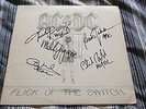 AC/DC Signed Flick of the Switch US First Pressing Atlantic LP Vinyl Record by 5