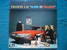 FRANCIS LAI - MADE IN FRANCE Soundtrack OST LP Gatefold Funk Rare