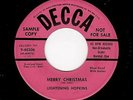 CLASSIC BLUES-LIGHTENING HOPKINS-DECCA 48306-MERRY CHRISTMAS/HAPPY NEW YEAR-ORIG