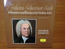 BACH – HENRYK SZERYNG – Solo Violin, German press DGG (3) LP Box, NM condition