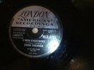 EDDIE COCHRAN. C'MON EVERYBODY/DONT EVER LET ME GO 78rpm. LONDON.HLU.8792. EX +
