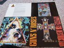 Guns N' Roses Apetitie for Destruction & Def Leppard Hysteria Vinyl Record Lot