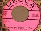 Original Promo Decca Rockabilly    45 Rpm Bobby Helms Tennessee Rock N Roll VG++