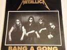 Metallica Bang A Gong Rare Live Clear Vinyl LP Megadeth Metal Motörhead