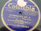 FRANCIS PLANTE / SCHUMANN - BERLIOZ  / COLUMBIA D 13061