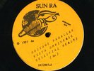 RARE SUN RA - OBLIQUE PARALLAX / JOURNEY STARS BEYOND LP SATURN PRIVATE PRESS M-