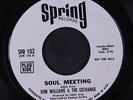 DON WILLIAMS & EXCHANGE: Soul Meeting / Time 45 (dj) Soul