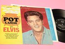ELVIS PRESLEY LP pot luck ORIG ITALY 1963 LIVING STEREO 