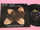 BEATLES EP YESTERDAY 4 CANOZNI ORIG UK 1965 MONO EX+ TOP RARE COLLECTOR NO LABEL
