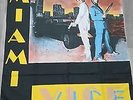 Miami Vice Don Johnson Crockett Tubbs actor movie film artist poster FLAG
