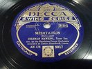 COLEMAN HAWKINS & THE RAMBLERS Meditation / Chicago DECCA 78rpm 10