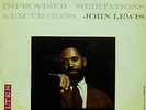 JOHN LEWIS 'iMPROVISED MEDITATIONS & EXCURSIONS' SPANISH IMPORT LP BELTER