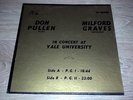 Don Pullen Milford Graves IN CONCERT AT YALE UNIVERSITY Free Jazz rare lp PG-286