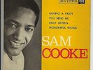 SAM COOKE 1962 French EP Having a Party + Wonderful World sleeve & disk both VG+