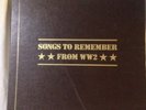 WW2 SONGS TO REMEMBER FROM  2xLP RED Vinyl Franklin Mint RARE T-791