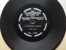 7” 1-SIDED CLIMAX RECORD - J.W. MYERS, 1901, ANNOUNCED & WITH ‘VTM’ STAMP 