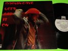 MARVIN GAYE   LETS GET IT ON    NEAR MINT ORIGINAL WHITE LABEL PROMO PRESS