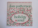 DON PATTERSON Holiday Soul Prestige PR 7415 Stereo Christmas Soul Jazz SEALED LP