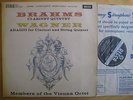 SXL 2297 UK Decca ED1 WBg BRAHMS Clarinet Quintet WAGNER Adagio VIENNA OCTET