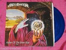 HELLOWEEN - KEEPER OF THE SEVEN KEYS I - 8tr LP - GER 1988 - BLUE VINYL + POSTER