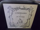 Jim Spencer Landscapes w/ Insert vinyl LP 1973 Thorh [FOLK Psych] VG+