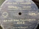Ellis D lockdown I believe