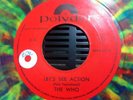 The Who Let's See Action  Lebanese Splatter Multicolored 45 Warped