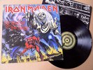 IRON MAIDEN Number of the Beast LP EMC 3400 Printed Inner Sleeve A2/B3 1st Press