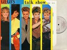 THE GO-GO'S talk show IRSA 7041 promo uk irs 1984 with inner LP EX/EX-
