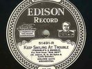 78 RPM RECORD CALIFORNIA RAMBLERS (GOLDEN GATE ORCH) HOT EDISON 1925 