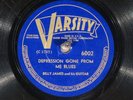 78 RPM -- Blind Blake (as Billy James), Varsity 6002 (Paramount), E-/E-V+  Blues