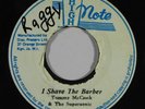 Reggae 45 TOMMY MCCOOK I Shave The Barber on High Note