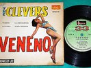 The Clevers - Veneno BRAZIL RARE 4 Track EP 1964 Os Incriveis The Ventures Surf