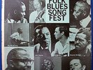 FOLK BLUES SONG FEST - LEADBELLY MCGHEE HOPKINS + LP 1963 ARAVEL AB1004 MISPRINT