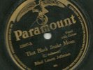 Pre War Blues-Blind Lemon Jefferson-That Black Snake Moan-Paramount 12407
