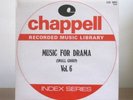 CHAPPELL rare jazz funk Music For Drama Hawksworth LP