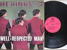 THE KINKS # 3 A WELL-RESPECTED MAN Rare Orig French LP VOGUE/PYE BIEM 1965 EX