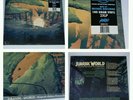JURASSIC WORLD Soundtrack 2xLP BLUE STRIPE VINYL *SEALED* mondo lost world park