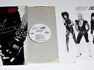 MOTLEY CRUE -TOO FAST FOR LOVE LEATHUR RECORDS original 2nd press LP VINYL