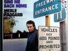 MERLE HAGGARD & STRANGERS SING ME BACK HOME VERY RARE ORIG '67 STEREO LP SHRINK